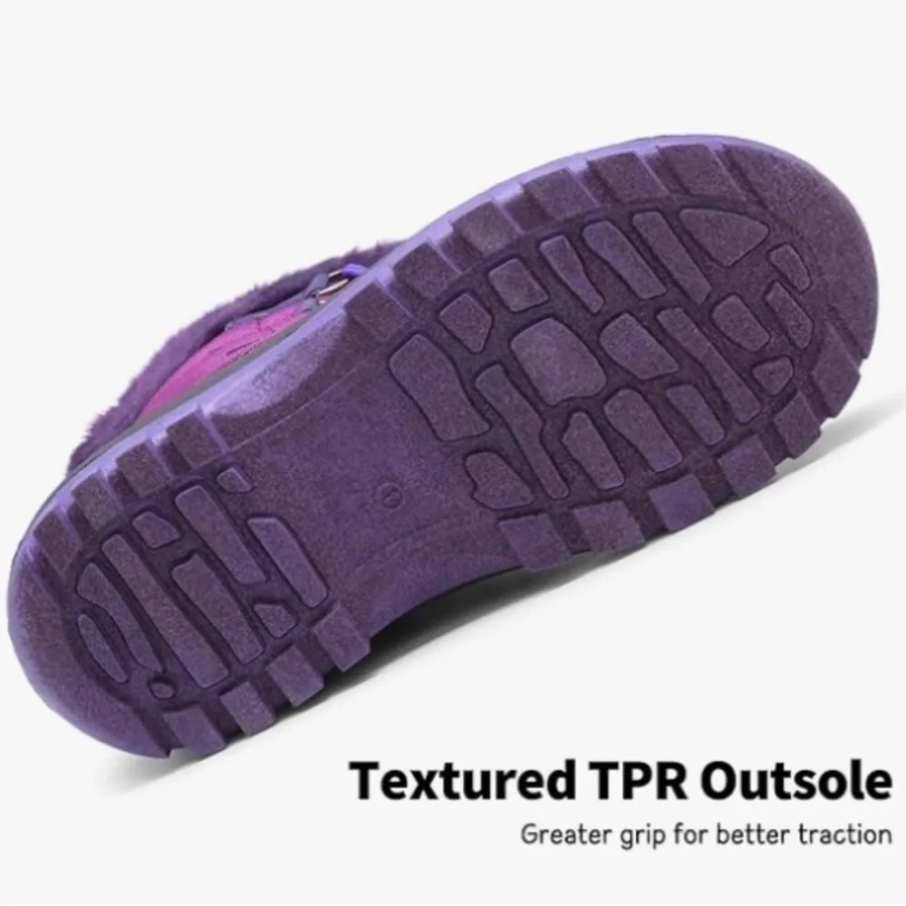 Dream Pairs Toddler Purple Winter Boots Size 9